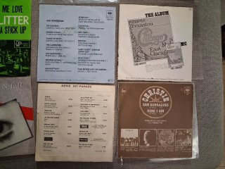 Lote 12 Vinilos single setenta 70s Chicago y más