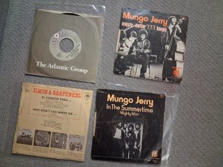 Lote 12 Vinilos single setenta 70s Chicago y más