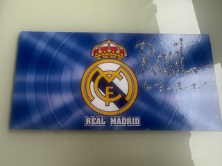 Cuadro Real Madrid Nombre Raul