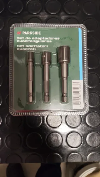 Set Adaptadores Cuadrangulares Parkside