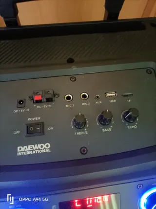 Altavoz AUTOAMPLIFICADO DAEWOO DSK600