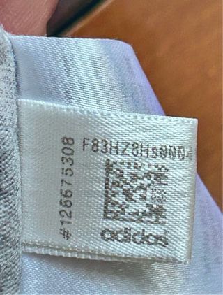 Camiseta Adidas Gris Talla L