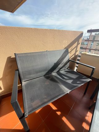 Conjunto mesa y sillas terraza