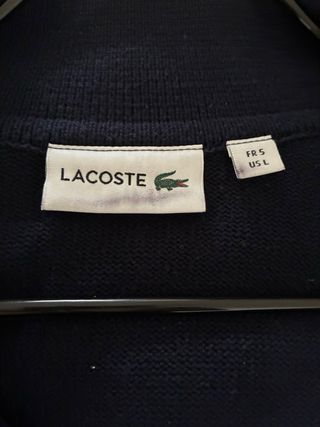 Chaqueta Lacoste Azul Hombre