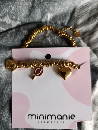 Bracciale minimanie donna oro