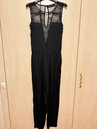 Mono negro Zara encaje