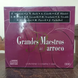 Colección Grandes Maestros del Barroco 5 CD
