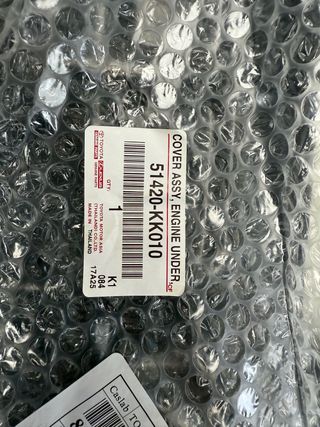 Protector inferior motor Toyota Hilux