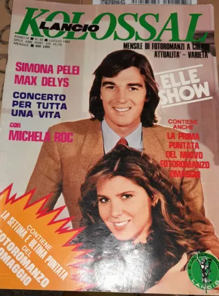 Fotoromanzo Lancio Kolossal anni 80