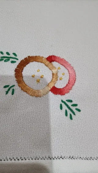 Servilletas bordadas a mano