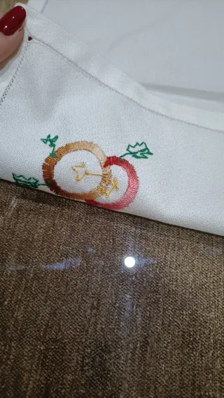 Servilletas bordadas a mano