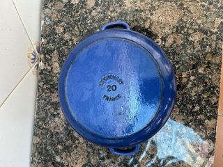 Olla Hoya Hierro Fundido Azul la creuset