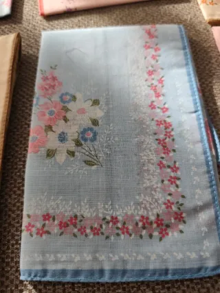 Lote 6 sciarpe in cotone donna fiori