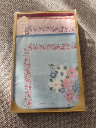 Lote 6 sciarpe in cotone donna fiori