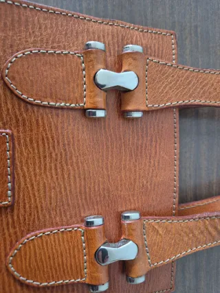 Bolso de mano La Espuela Ubrique 45×55.