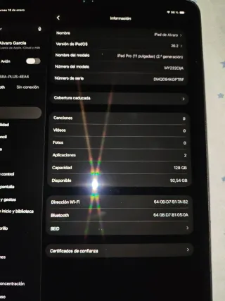 iPad Pro 11 (2ª Gen) Space Gray