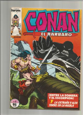 Comics Conan el barbaro Parte 1