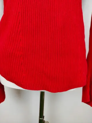 Jersey Tommy Hilfiger | Talla L | Rojo | Mujer