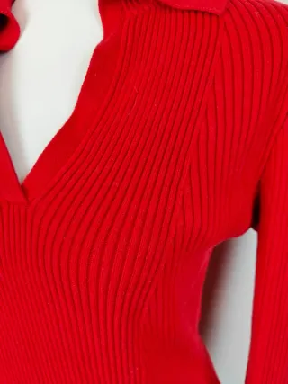 Jersey Tommy Hilfiger | Talla L | Rojo | Mujer