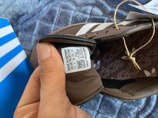 Adidas Samba Marrones y Blancas