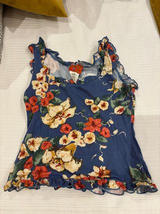 Top floral vintage Kenzo años 90 Talla M