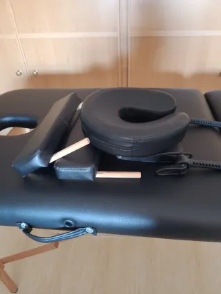 Camilla plegable fisioterapia, sin usar.