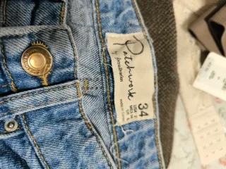 Pantalón vaquero dos tonos