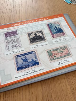 Colección de sellos España