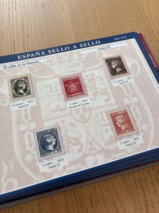 Colección de sellos España