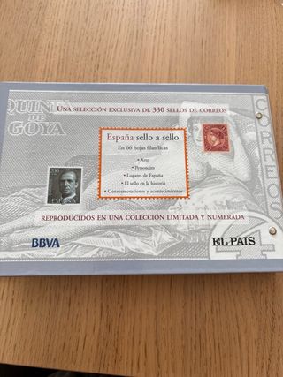 Colección de sellos España