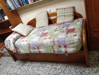 Cama nido 90cm madera