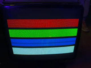 Monitor CRT Samsung no burn