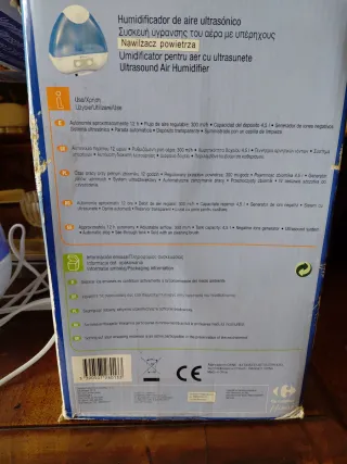 Humidificador Carrefour Home Azul/Blanco