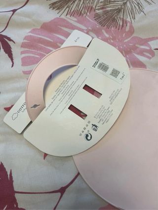 Babero de silicona Cotton Juice rosa