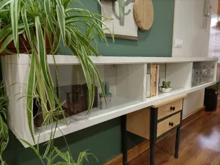 Estantería IKEA ODDA puertas correderas