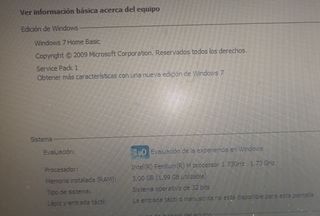 Ordenador perfecto estado, funcionando