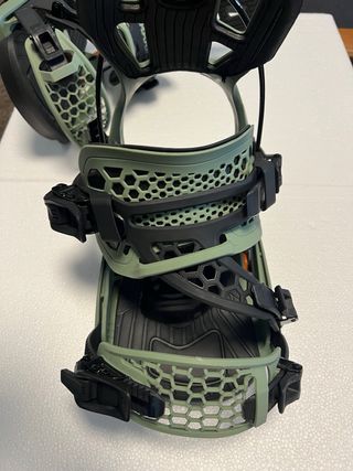 Fijaciones Snowboard Flow Fuse Hybrid Khaki XL