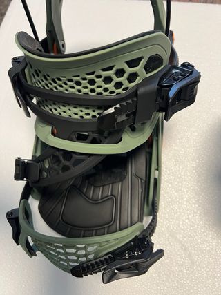 Fijaciones Snowboard Flow Fuse Hybrid Khaki XL