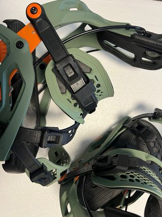 Fijaciones Snowboard Flow Fuse Hybrid Khaki XL