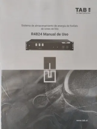 Batería Litio TAB R4824 Solar 48V