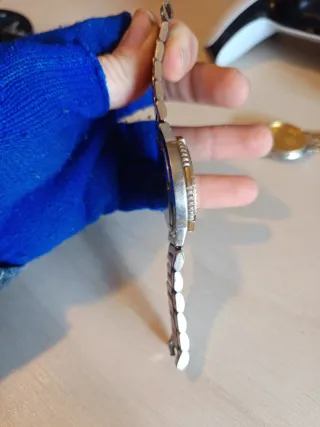 Reloj Radiant Rally Quartz Oro y Plata