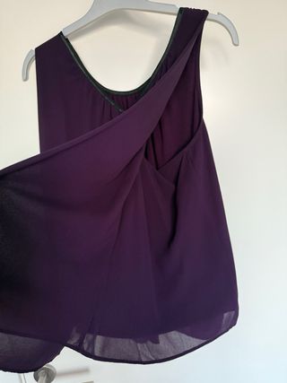 Top lila Naf Naf talla única