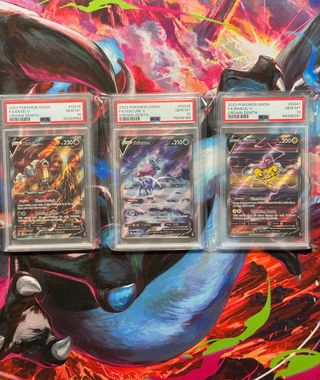 Pack Entei V + Suicune V + Raikou V PSA 10