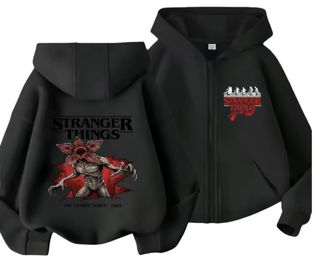 Sudadera Stranger Things Rosa por pedido