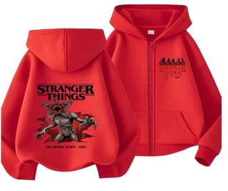 Sudadera Stranger Things Rosa por pedido