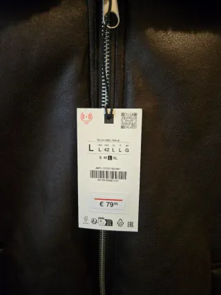 Bajo precio:Chaqueta Zara Hombre Marrón Sin Estren