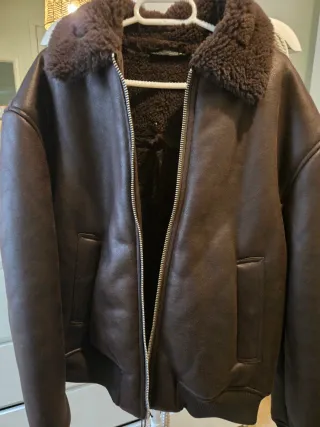 Bajo precio:Chaqueta Zara Hombre Marrón Sin Estren