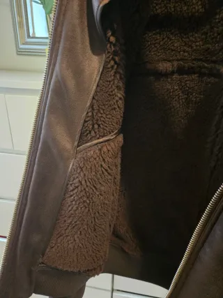 Bajo precio:Chaqueta Zara Hombre Marrón Sin Estren