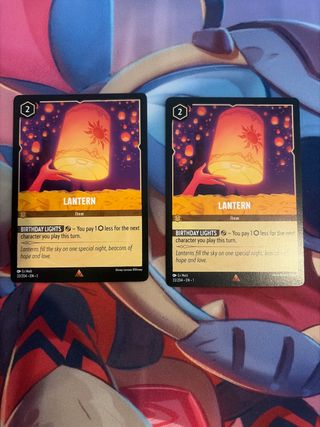 Lorcana Lantern 33/204-EN-1 x 2