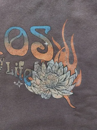 Sudadera Bershka con estampado Talla M